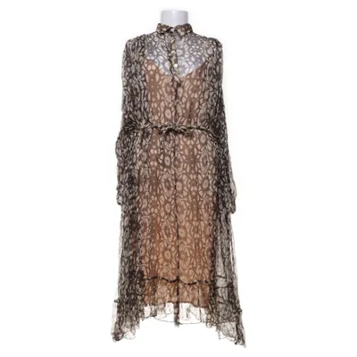 Jurk (Beige, Meerkleurig) van Maison Hotel Viscose