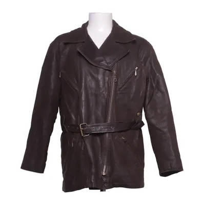 Biker jacket (Brown) from Saki Leather