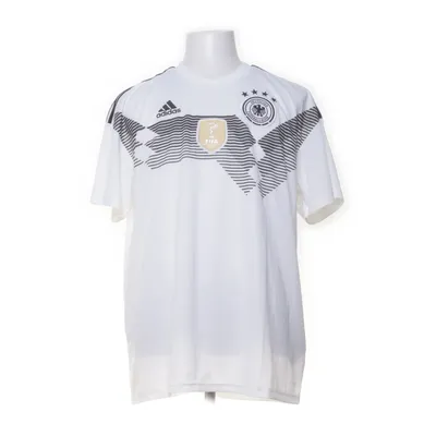 Voetbalshirt (Wit, Zwart) van Adidas Polyester