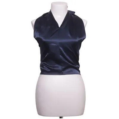 Halternecktopp (Blå) från Bik Bok Elastan, Polyester