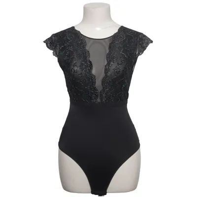 Body (Bicca Lurex Bodystocking) fra Pieces Elastan, Metallfiber, Polyamid