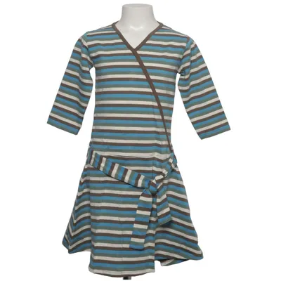 Robe portefeuille (Bleu, Marron, Blanc) de Dunnis Coton, Élasthane