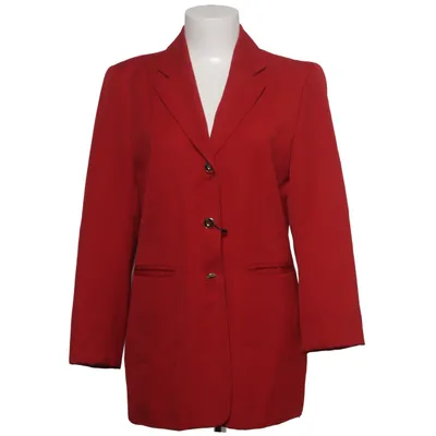 Blazer (Rød) fra Choise by Danwear Polyester, Uld
