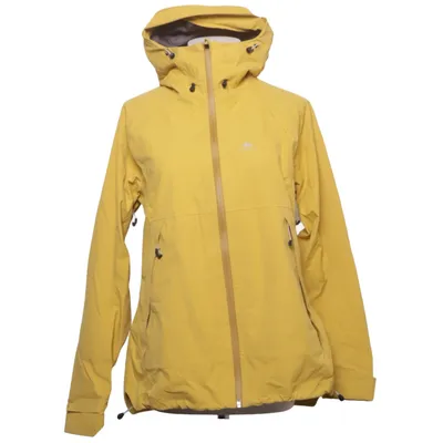 Regnjacka (Gul, Grå) från Quechua Elastan, Polyamid, Polyester, Polyuretan