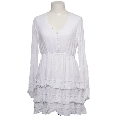 Dress (Front Button Frill Dress) from Donna Romina x NA-KD Polyester, Viscose