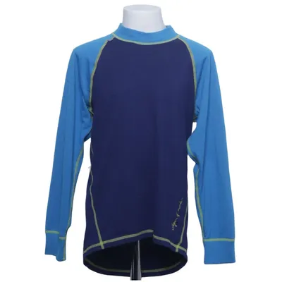 Base layer shirt (Blue) from Isbjörn Elastane, Merino wool, Polyester