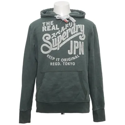 Capuchon sweater (Groen) van Superdry Athletics Katoen, Polyester