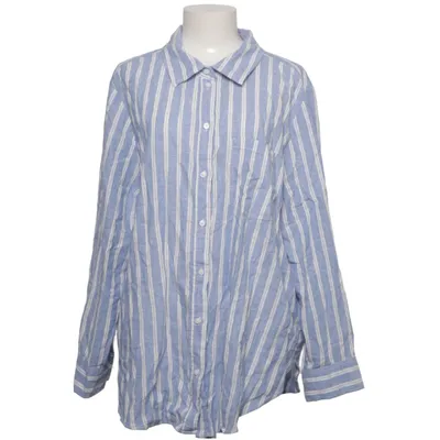 Hemd (Blau, Mehrfarbig) von H&M Baumwolle, Leinen