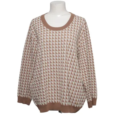 Pull-over (Marron, Blanc) de Xandres Coton, Polyamide