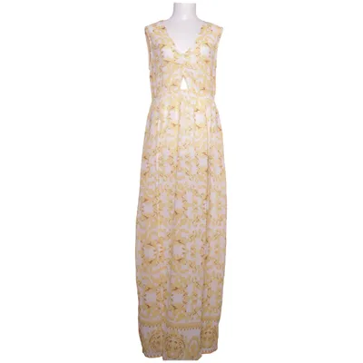 Jurk (Geel, Wit, Meerkleurig) van Boohoo Polyester