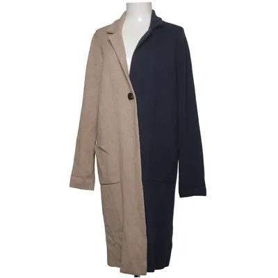 Frakke (Beige, Blå) fra Nicole Miller Polyamid, Polyester, Viscose