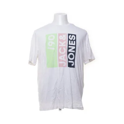 T-shirt (White) from Jack & Jones Cotton