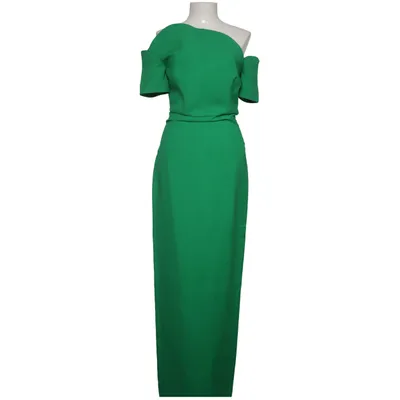 Evening gown (Green) from Roland Mouret Polyester, Silk, Wool