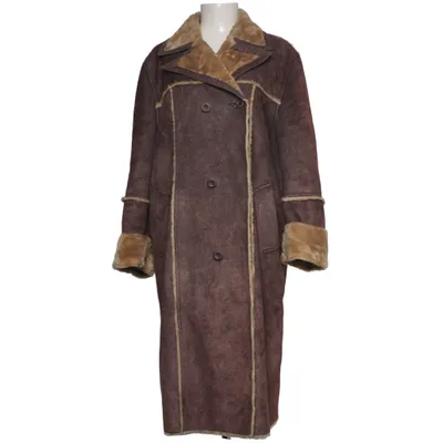 Shearlingjakke (Brun, Beige) fra Mexx Polyester
