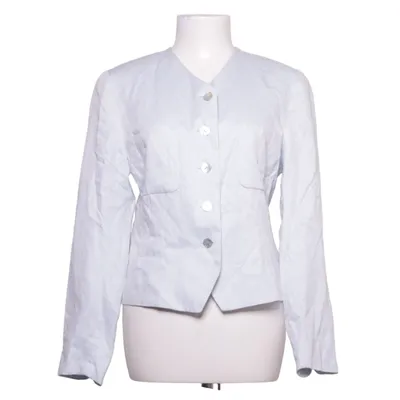 Blazer (Bleu) de PTA Acétate, Coton, Polyamide, Viscose
