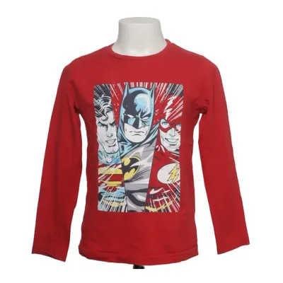 Lange mouwen shirt (Rood, Meerkleurig) van Justice League Katoen