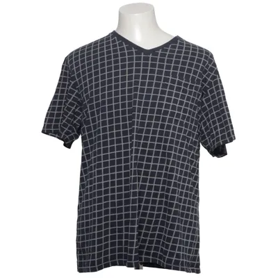 T-shirt (Bleu, Blanc) de Schiesser Coton