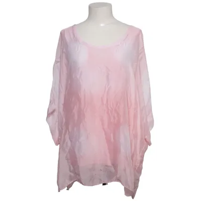 Blus (Rosa, Vit) från Aust Silke, Viskos