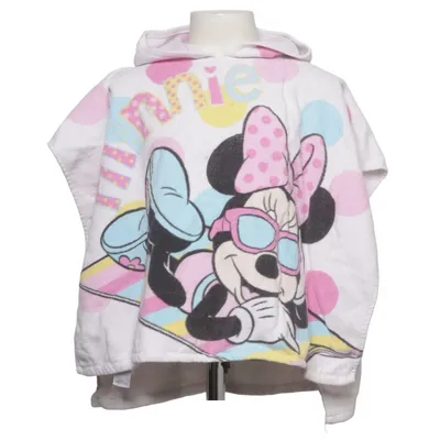 Bath cape (White, Multicolored) from Disney Cotton