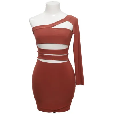 Kleid (Braun) von Missy Empire Elasthan, Polyester