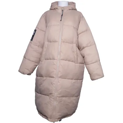 Manteau d'hiver (Beige) de Kangol x H&M Polyamide, Polyester