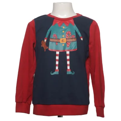Christmas sweater (Blue, Red, Multicolored) from Pocopiano Cotton, Polyester