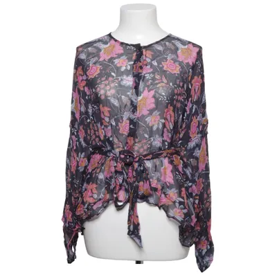 Blus (Svart, Flerfärgad) från Stella Nova Viskos