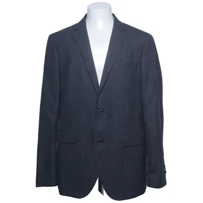 Blazer (Gray) from SAND Copenhagen Cotton, Linen, Silk, Wool
