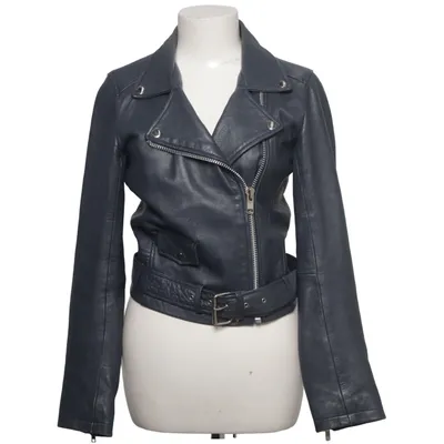 Biker jacket (Blue) from Meotine Leather