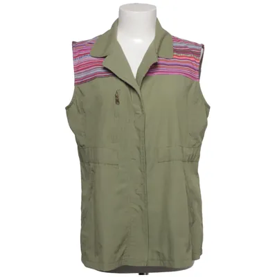 Outdoor vest (Groen, Meerkleurig) van Julie Katoen, Polyester