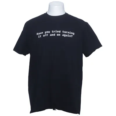T-shirt (Svart) från Gildan Softstyle Bomull