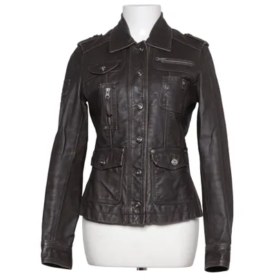 Läderjacka (Brun) från Street One Acetat, Skinn