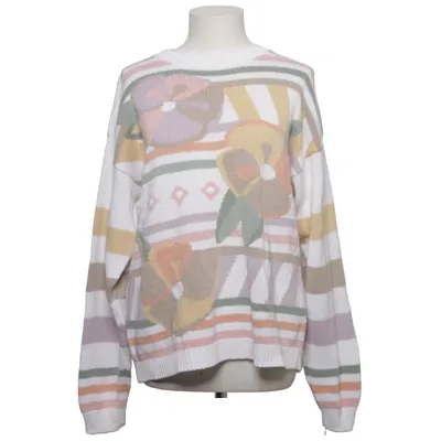 Sweater (White, Multicolored) from Hot Zone Cotton