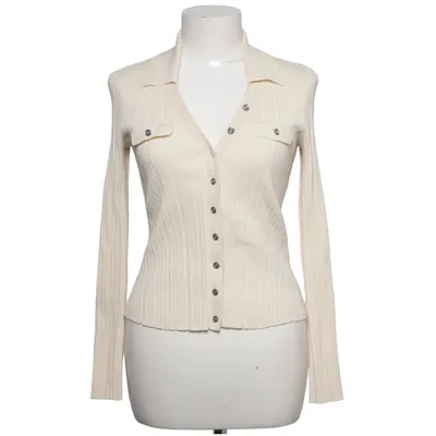 Cardigan (Beige) from Maje Elastane, Polyamide, Viscose
