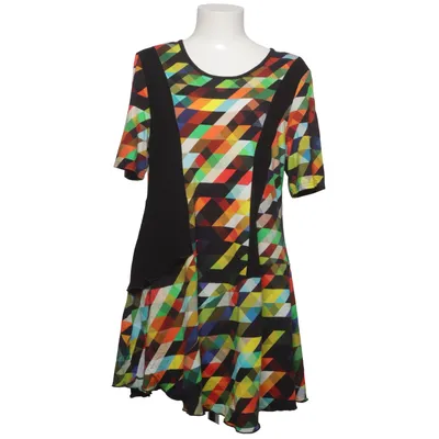 Robe (Noir, Multicolore) de Naveed Élasthane, Viscose