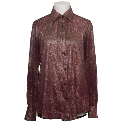 Skjorte (Lilla, Guld) fra Progress Polyester