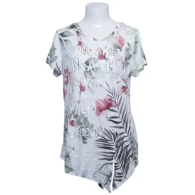 T-shirt (Blanc, Multicolore) de Monari Coton, Modal
