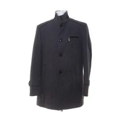Pea coat (Gray) from Exclusive Cashmere, Wool