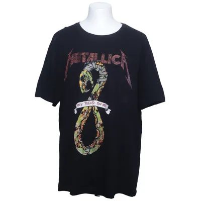 T-shirt (Svart, Flerfärgad) från Metallica Bomull, Elastan