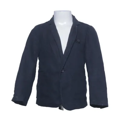 Blazer (Blauw) van Zara Boys Katoen, Linnen