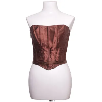 Korsett (Brun) Elastan, Polyester