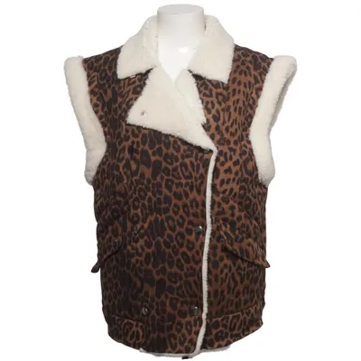 Gilet d'extérieur (Marron, Blanc) de Ciminy Élasthane, Polyester
