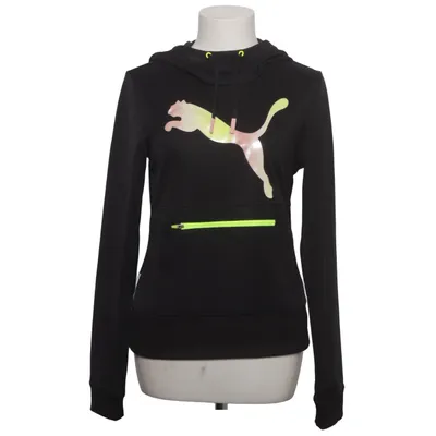 Capuchon sweater (Zwart, Meerkleurig) van Puma Elastaan, Polyester