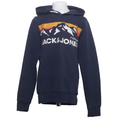 Sweat à capuche (Bleu) de Jack & Jones Coton, Polyester