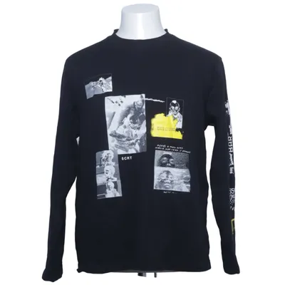 Long sleeve T-shirt (Black) from SCRT Cotton