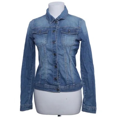 Veste en jean (Bleu) de Benetton Jeans Coton, Élasthane