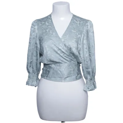 Wrap blouse (Green) from Valerie Polyester, Viscose