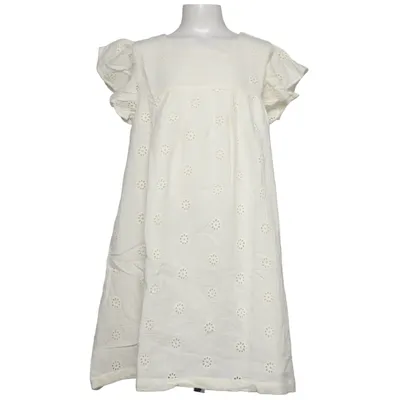 Robe (Blanc) de Vertbaudet Coton