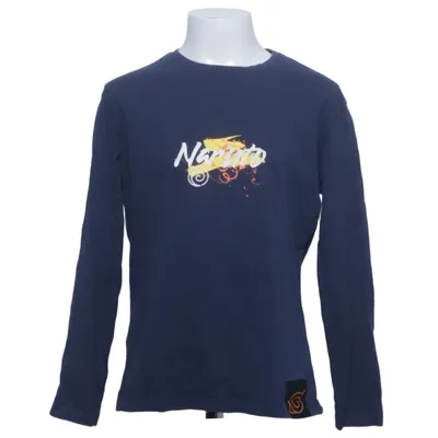 Langærmet t-shirt (Blå) fra Difuzed Bomuld