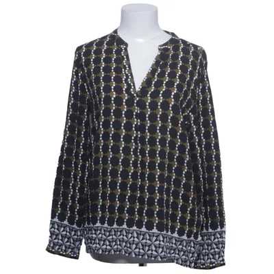 Blouse (Black, White, Green) from Milano Italy Viscose